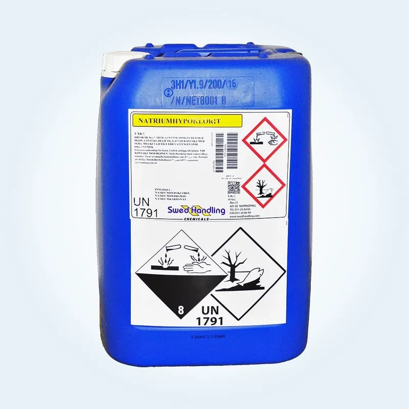 Natriumhypoklorit 12,5% 30Kg (Flytande klor)