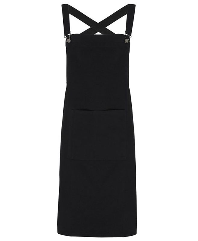 Barista bröstförkläde med korsrygg P129