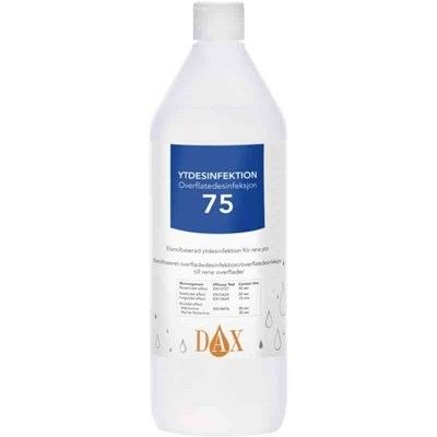 DAX Ytdesinfektion 75% 1 liter (432 flaskor)