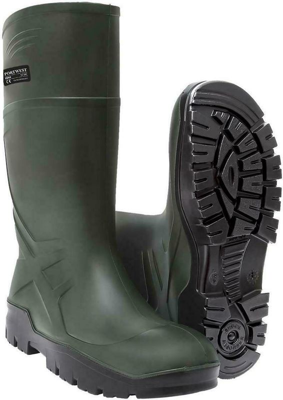 Portwest stövel PU Non Safety O4 CI FO Grön FD90