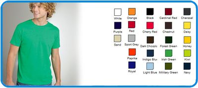 Softstyle™ ringspunnen t-shirt GD001