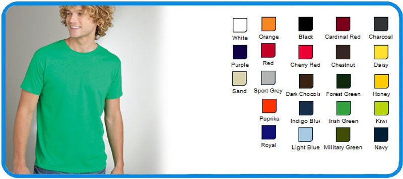 Softstyle™ ringspunnen t-shirt GD001