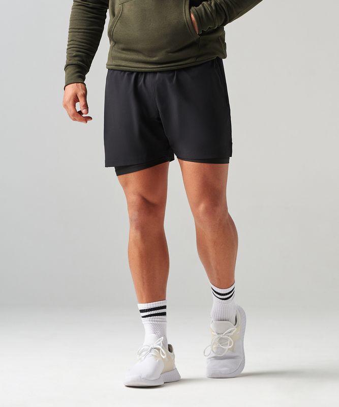 Men’s double-layer sports shorts TL615