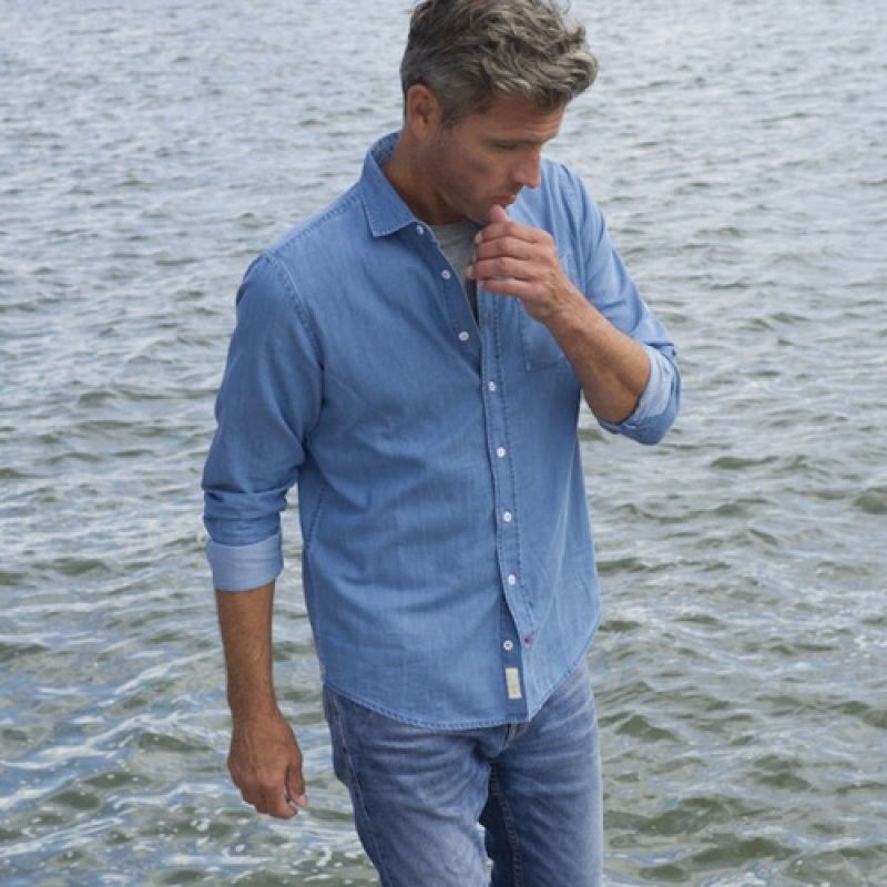 Cutter & Buck Ellensburg Denim shirt 352404-581