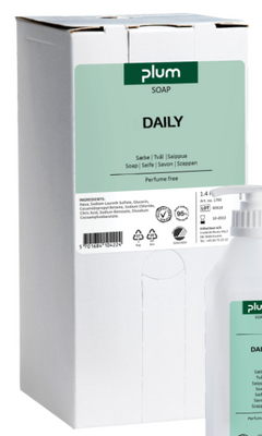 Plum Daily oparfymerad flytande tvål 1400 ml