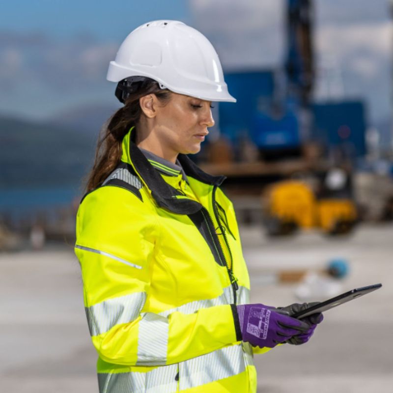 Portwest PW3 Hi-Vis Vintervarseljacka DAM klass 2 T162