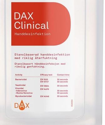 DAX Clinical handdesinfektion 1000ml refill 727-6