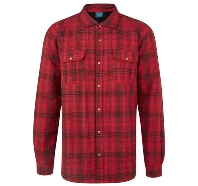 Arbetsskjorta rutig flanell KA307