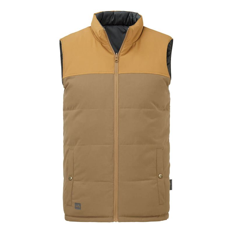 Reversible Insulated bodywarmer KA3 Coffee brown KA361
