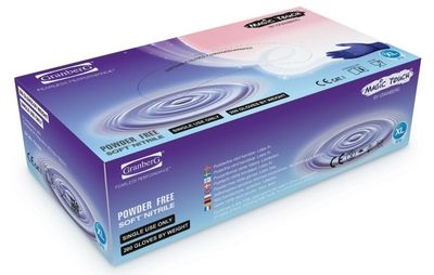 Granberg Nitrilhandske Engångs Magic Touch® puderfri 200-pack 114.624