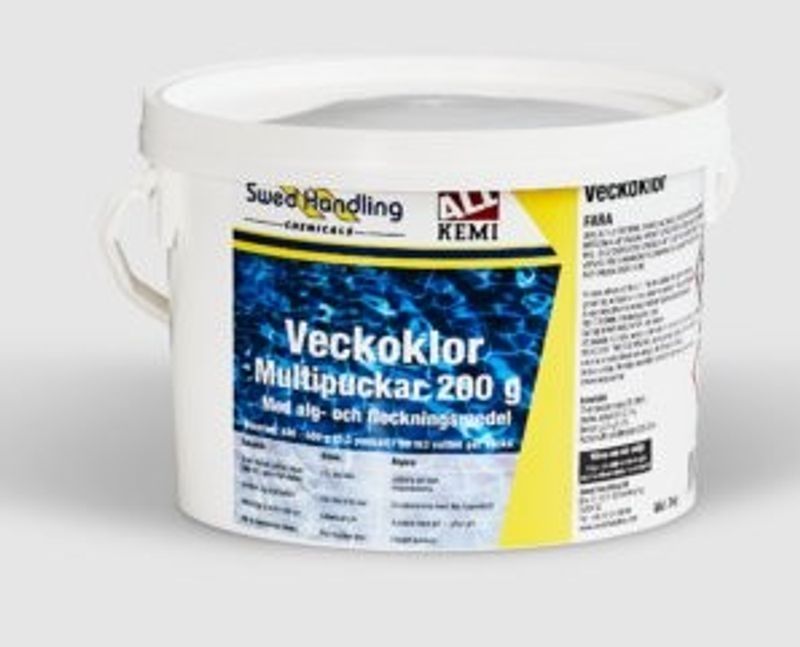 Swedhandling Klor Multipuck (Veckoklor)