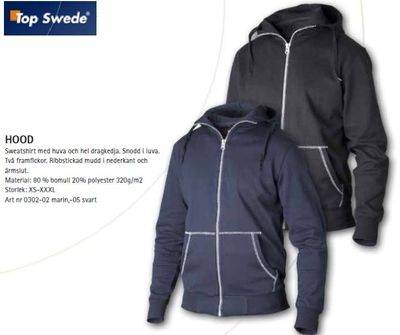 Top Swede 0302 Hood Sweatshirt