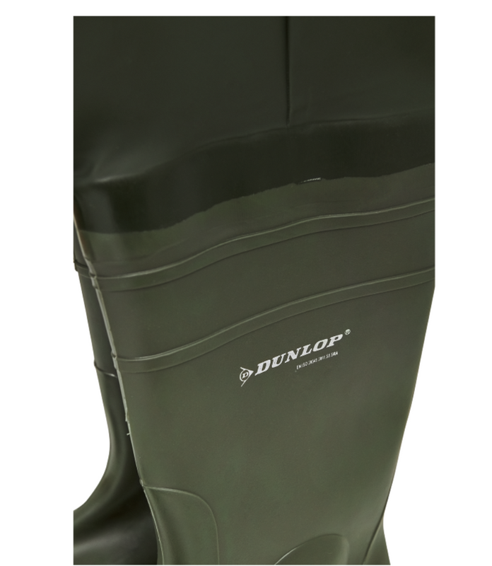 ELKA Waders vadarbyxor PVC 172700 integrerad Dunlop             skyddsstövel S5