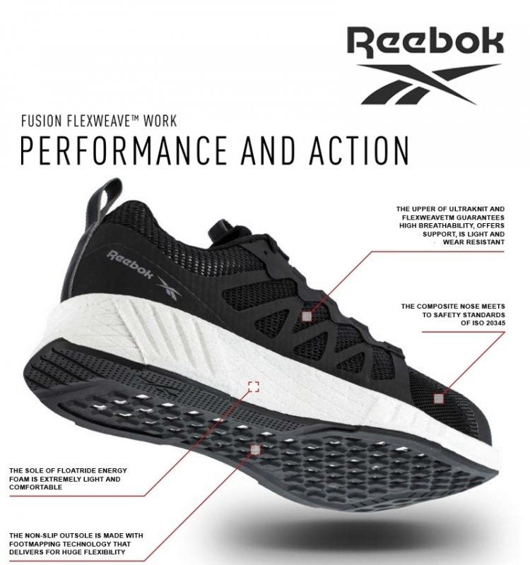 Reebok 1076 Skyddssko Flexweave ™