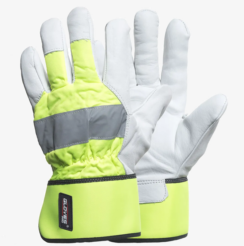 Gloves Varselhandske getskinn halvfodrad 5724