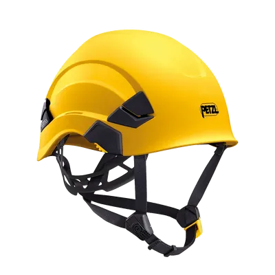 Petzl Yrkeshjälm Vertex gul 6-punkt band 1000-01