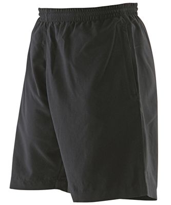 Women's microfibre svarta shorts LV831