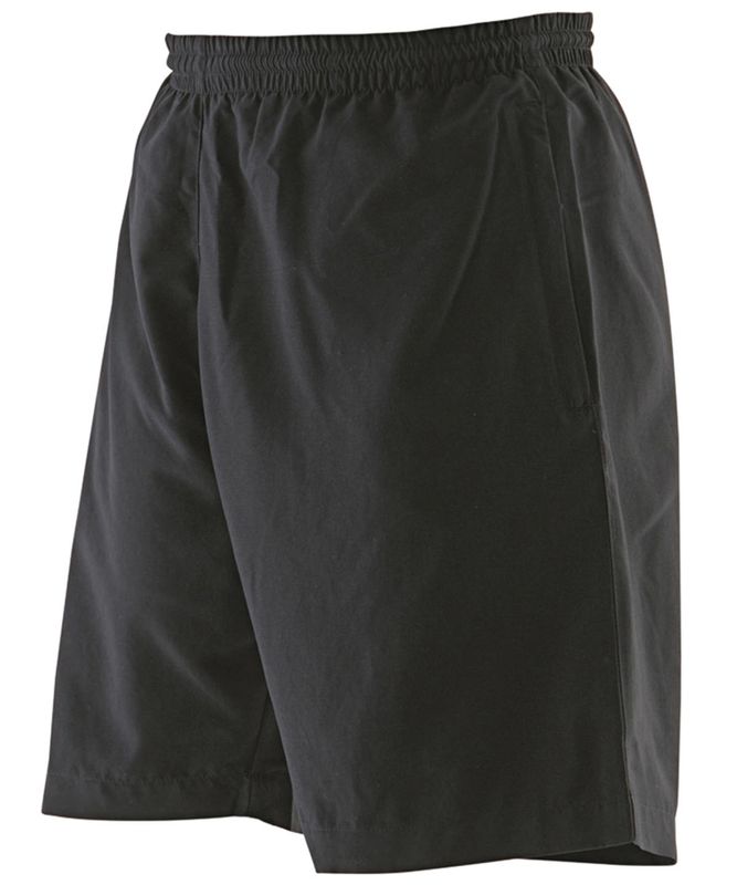 Women's microfibre svarta shorts LV831