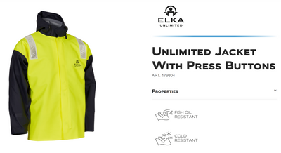 ELKA Unlimited Jacka Press Buttons 179804