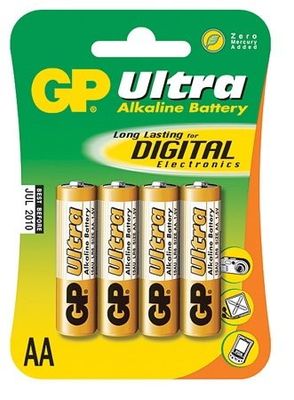Batteri 4-p Alkaliskt 1,5 V LR6/AA