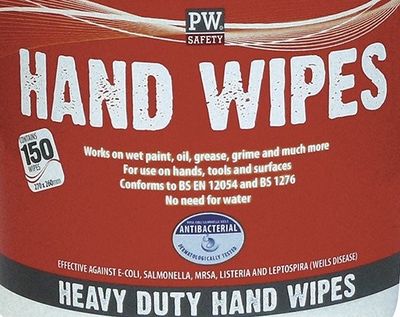 Portwest Antibakteriella HEAVY DUTY Handwipes IW10