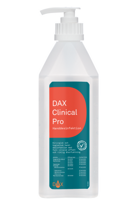 DAX Clinical Pro Handdesinfektion 600ml pumpflaska 754-15