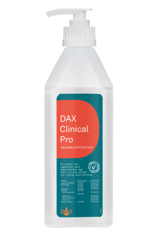 DAX Clinical Pro Handdesinfektion 600ml pumpflaska 754-15