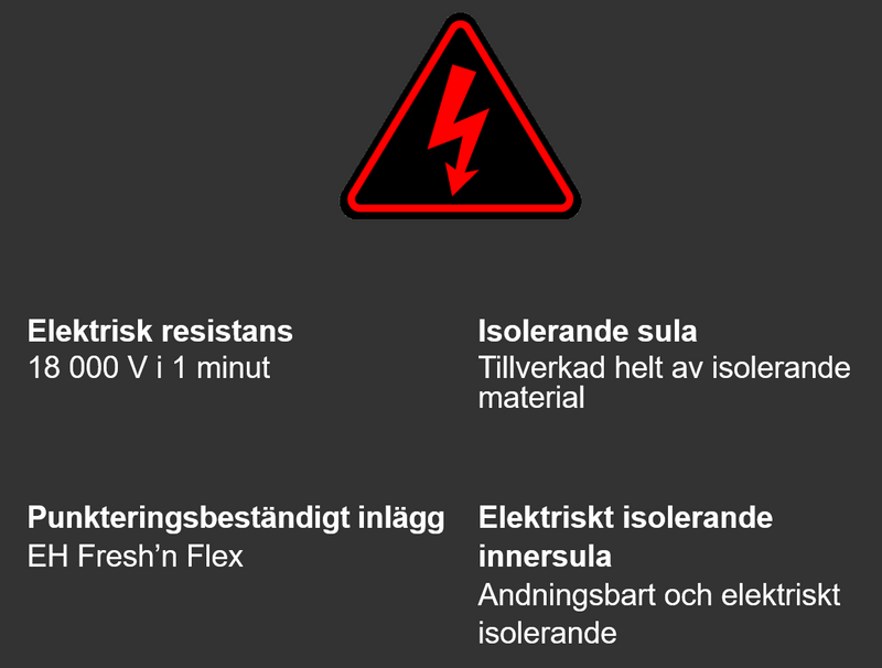 Base Electrical Hazard i-Omega elresistent skyddssko EH SB E WPA PS CI FO SR