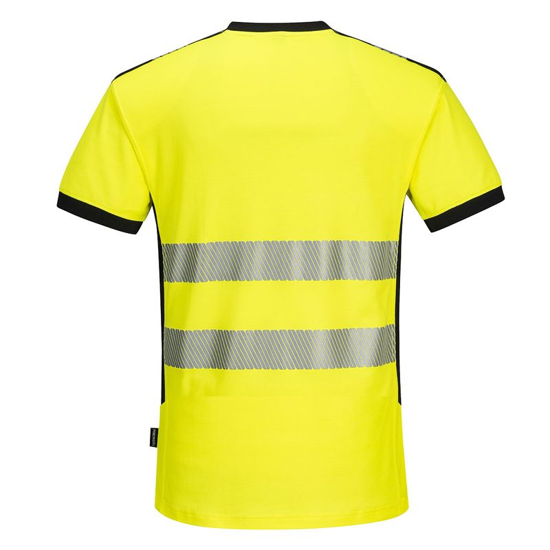 Portwest Hi-Vis V-Ringad T-Shirt varsel PW310