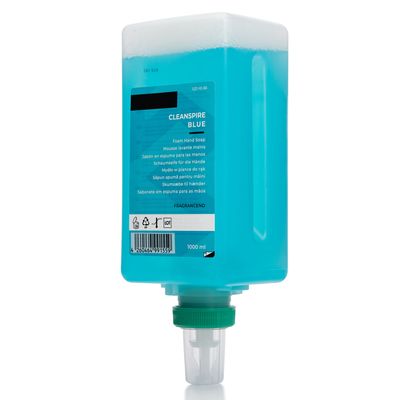 Cleanspire Blue parfymerad foam soap 1000ml för manuel dispenser 1221-10-06