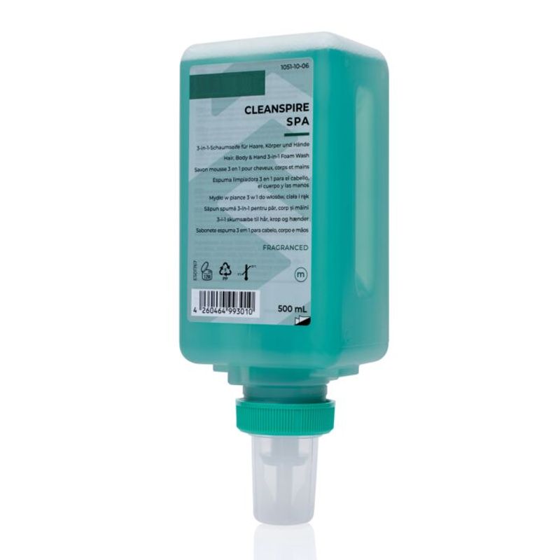 CLEANSPIRE SPA skumtvål 500 ml  Logan-M 1051-10-06