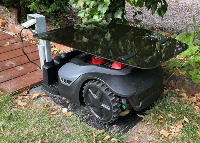 Garagetak för laddstation