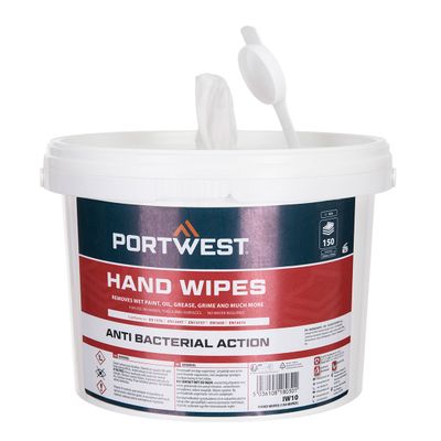 Portwest Antibakteriell cleaning handwipes IW10