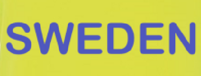 Sweden logo transfertryck 29 centimeter