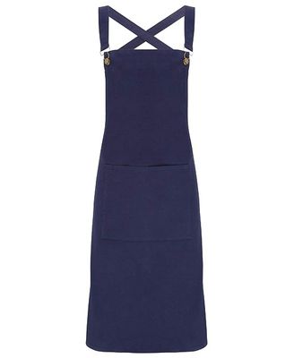 Barista bröstförkläde med korsrygg P129