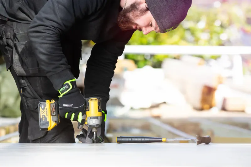 Granberg Montagehandske EX® kardborreknäppning 120.1118