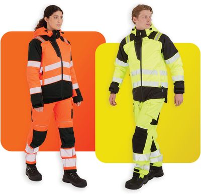 Portwest PW3 Hi-Vis Vintervarseljacka DAM klass 2 T162