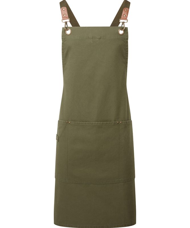 Clip ‘n’ Clasp cross-back bröstförkläde med korsrygg PR182