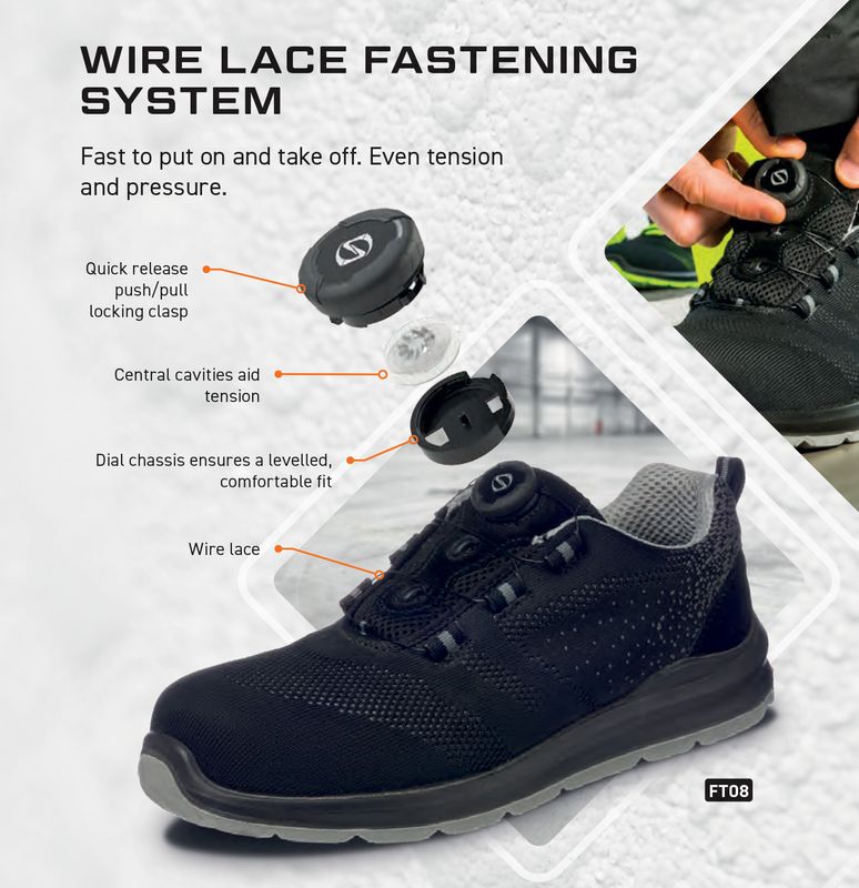 Portwest skyddssko BOA S1P ESD SRC