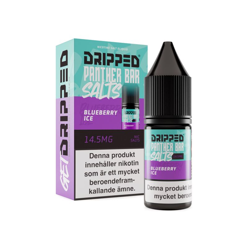 Dripped Panther Bar Salts 10ml