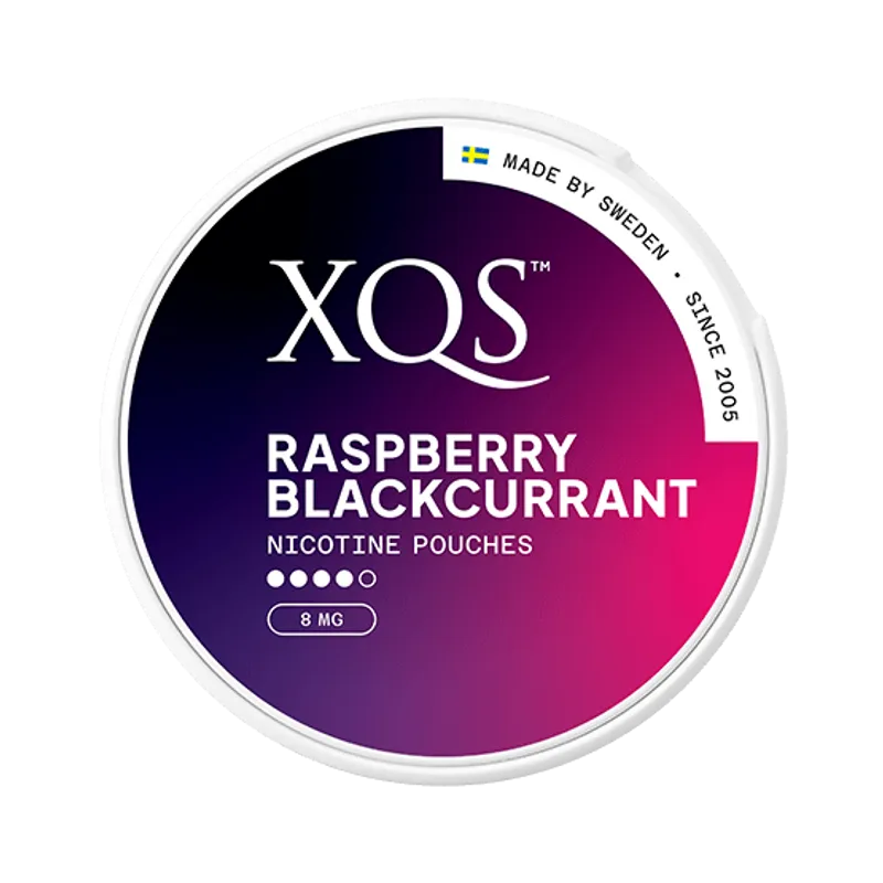 XQS - Rasberry Blackcurrant 8mg