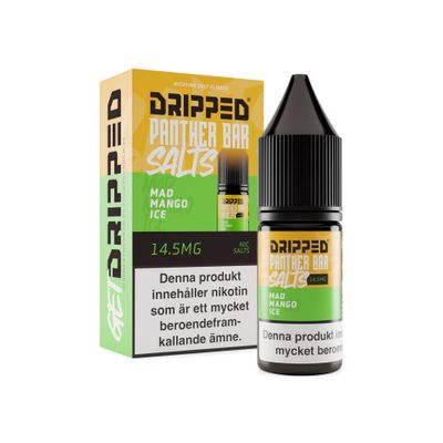 Dripped Panther Bar Salts 10ml