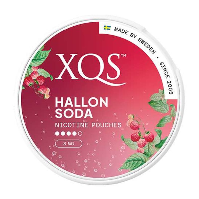 XQS - Hallonsoda 8mg