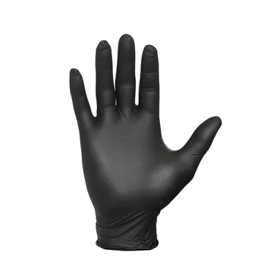 Svarta Nitrilhandskar 100-pack