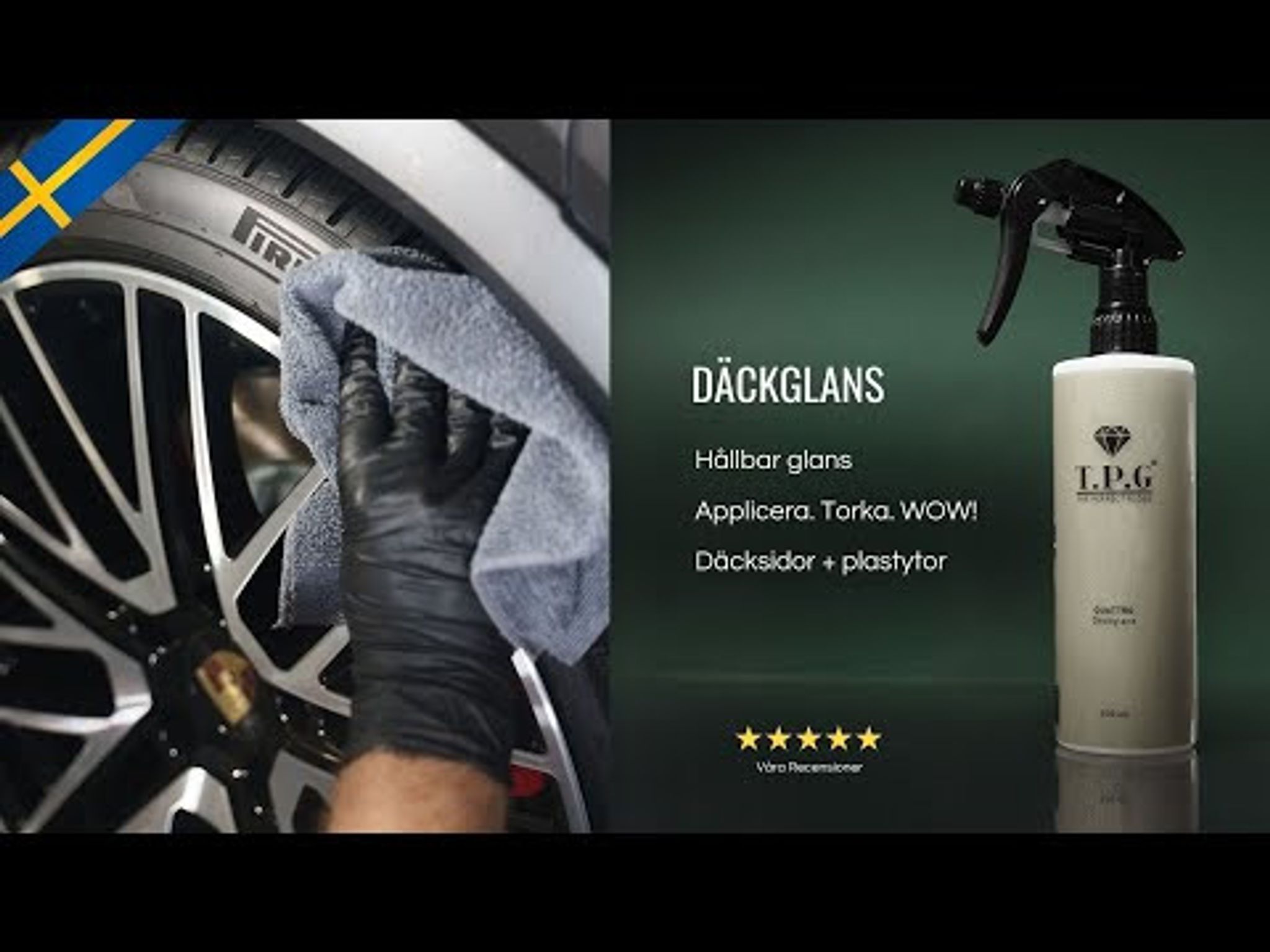Quattro - Plast & Däckglans 500ml