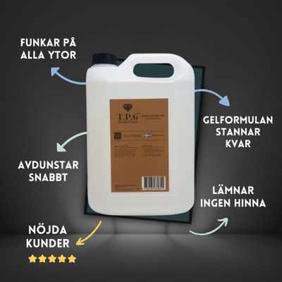 5-Liter APC Leather KIT + Tillbehör