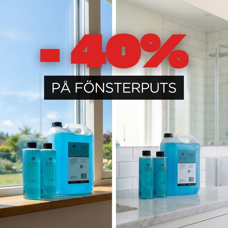 6L Fönsterputs - 40% REA | BLACK WEEK