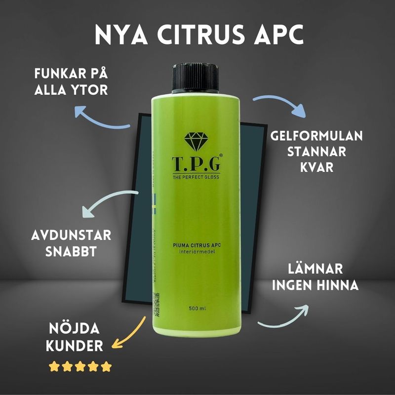 Citrus APC Piuma Allrengöring-Fördelar