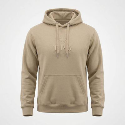 Hoodie TPG Beige | Beige brodyr