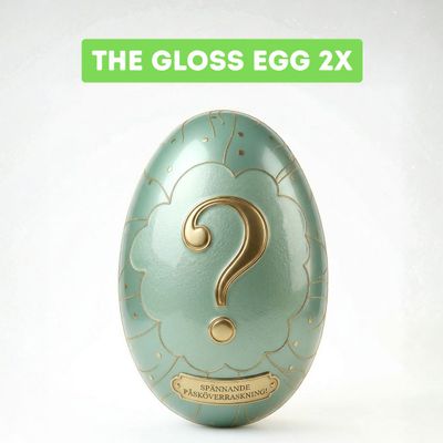 THE GLOSS EGG - Dubbla din PÅSK